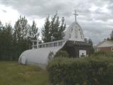 Catholic Church in quonset hut