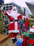 Santa visits Hobart