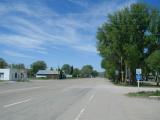 Main street in Maybell