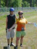 Ian and Jen, cycling to San Francisco