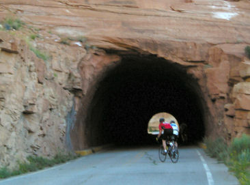 Tunnel on the route